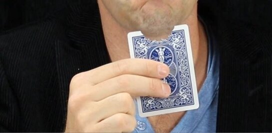 Bijt kaart - goochelen.nl